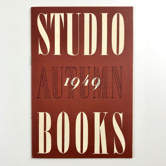 Studio Autumn Books 1949 catalogue | The Studio Ltd