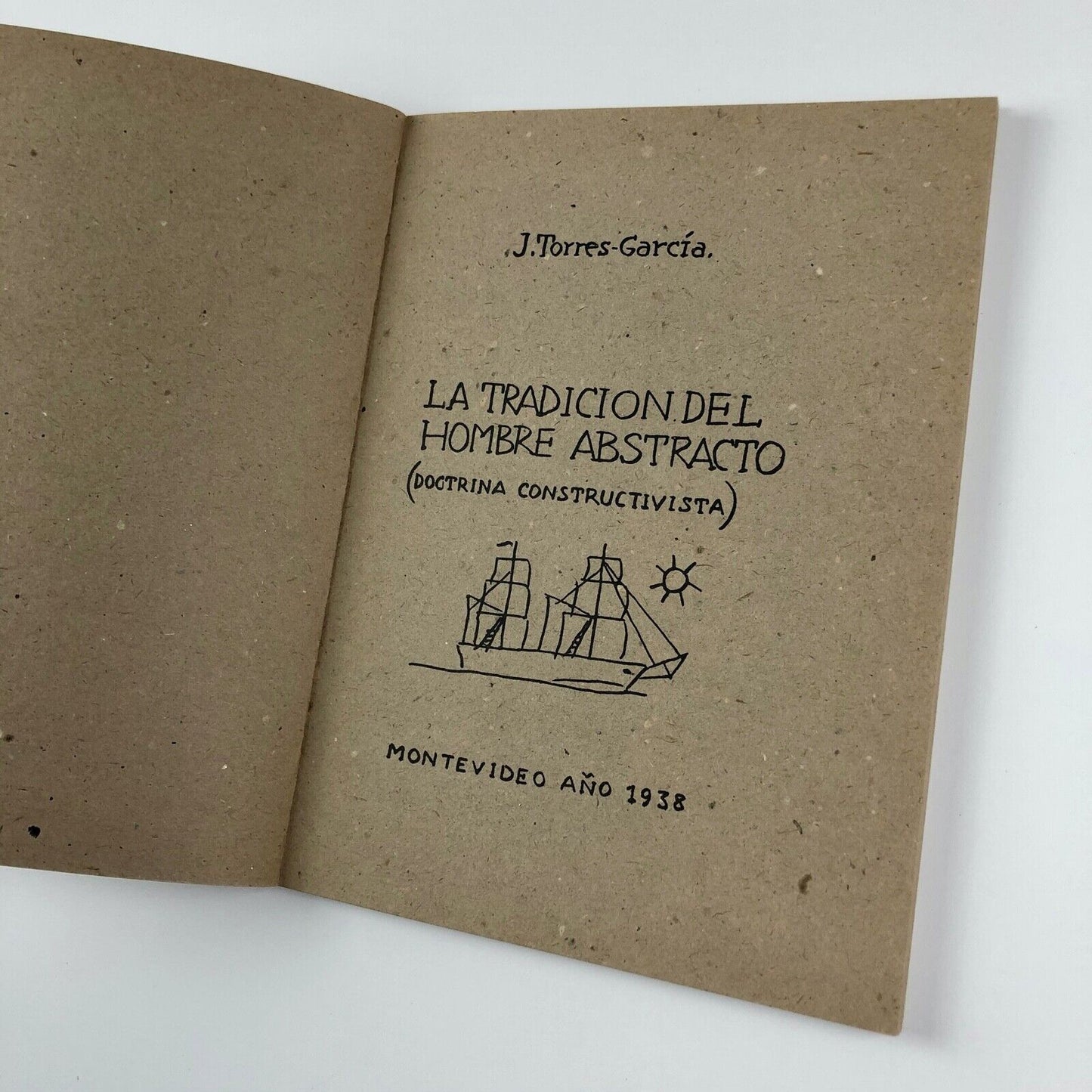J. Torres-Garcia: La Tradicion del Hombre Abstracto | 1974 Facsimile edition