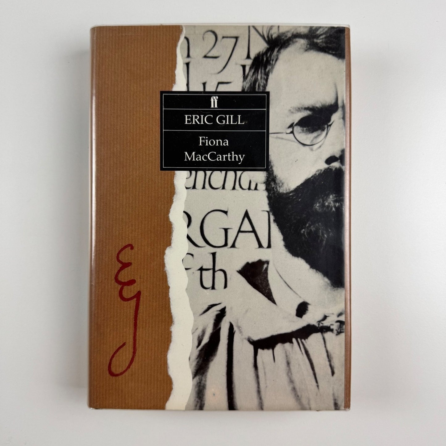 Eric Gill by Fiona MacCarthy | Faber & Faber, 1989