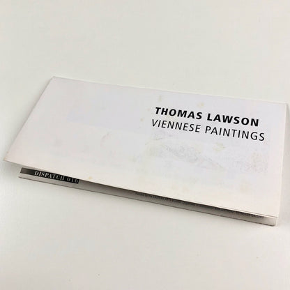 Thomas Lawson – Viennese Paintings, folded sheet | Norwich Gallery, Anthony Reynolds Gallery 1995