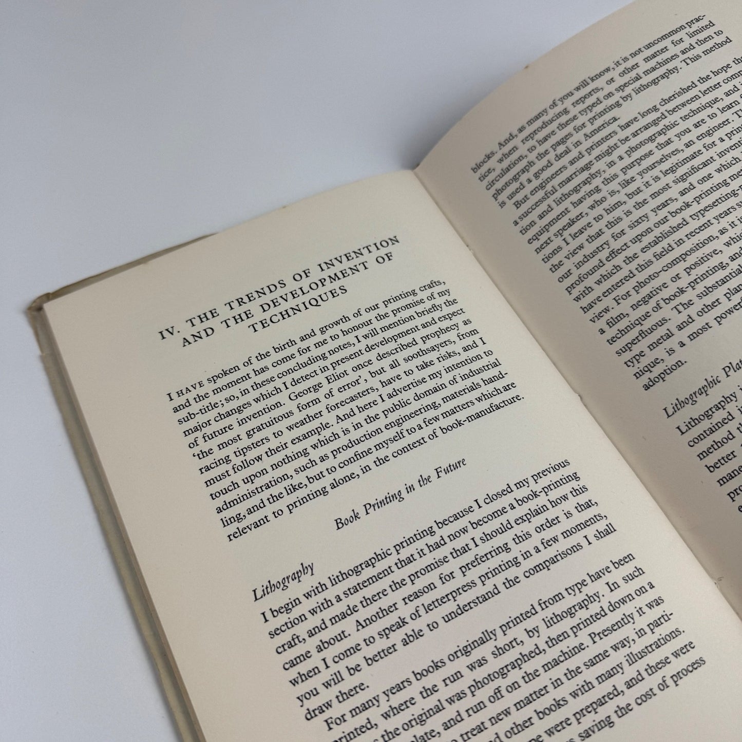 The Printing & Making of Books by Charles Batey | privately printed 1954