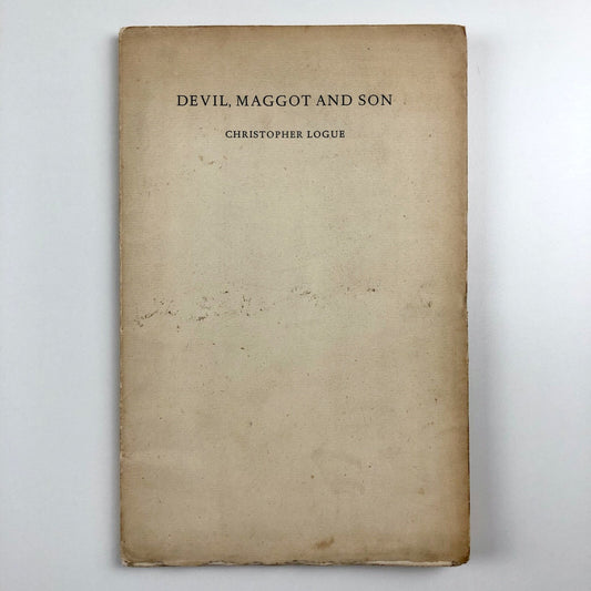 Devil, Maggot and Son by Christopher Logue | Peter Russell, 1956 limited edition of 250 copies