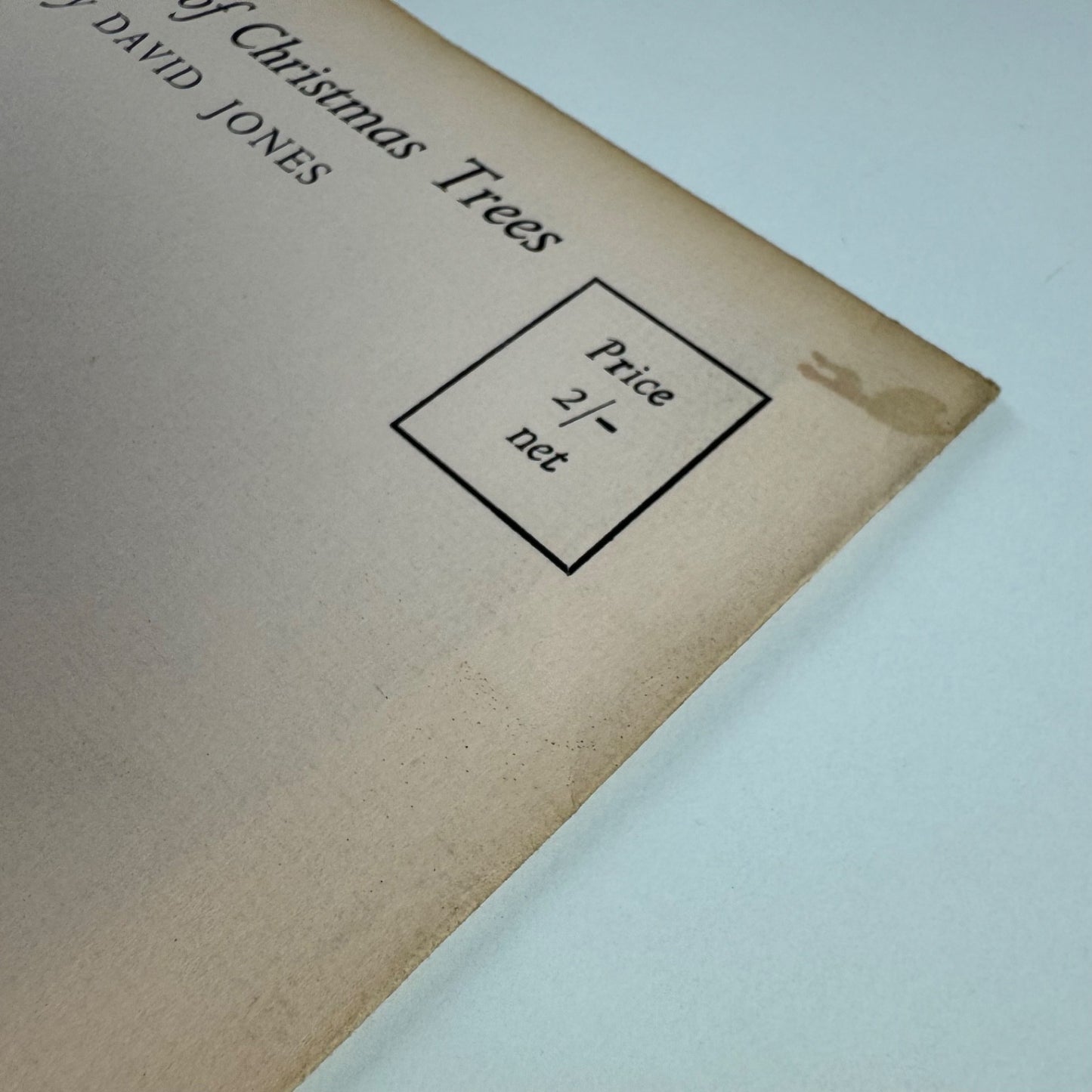 An Ariel Poem - Cultivation of Christmas Trees T.S. Eliot illustrated by David Jones 1954 unopened envelope