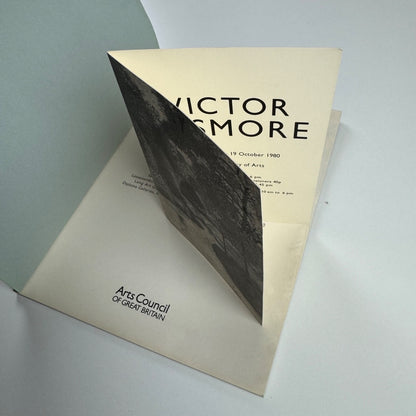 Victor Pasmore Arts Council exhibition catalogue and promotional card | Royal Academy 1980