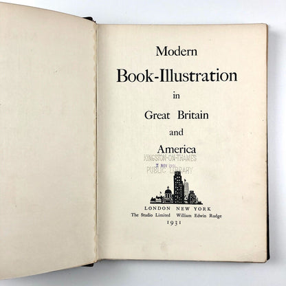 Modern Book Illustration in Great Britain & America by F. J. Harvey Darton, 1931