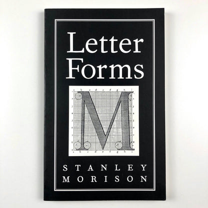 Letter Forms by Stanley Morison | Paperback – Hartley & Marks, 1997