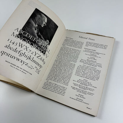 PM An Intimate Journal For Art Directors Vol. No. 5 January 1936 | Bruce Rogers | Editors Robert L. Leslie and Percy Seitlin