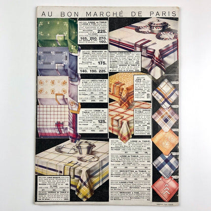 Au Bon Marché de Paris, Maison a Boucicaut | Mail order catalogue, early 20th century