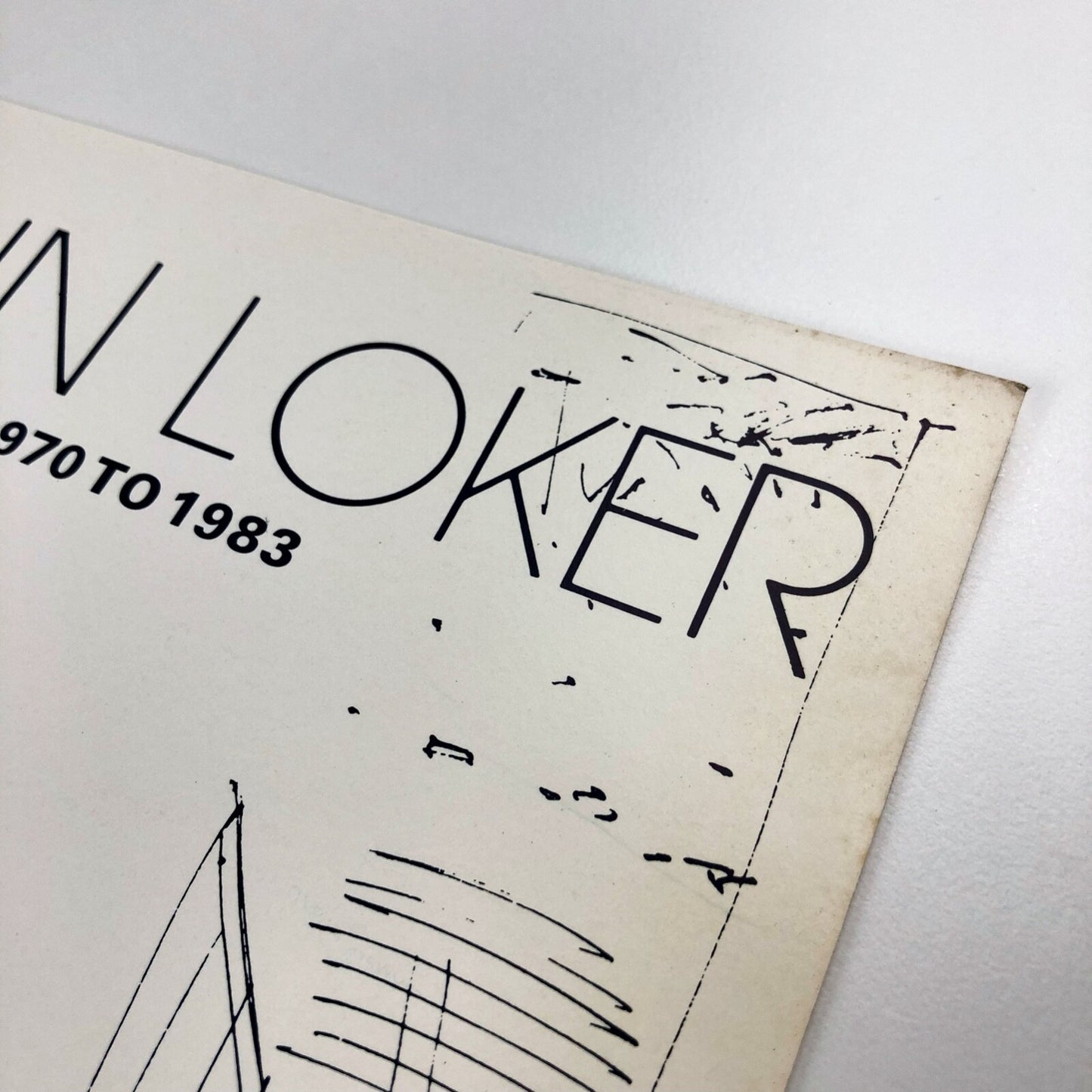 John Loker. Works on paper 1970 to 1983 | Angela Flowers, London | Folded card