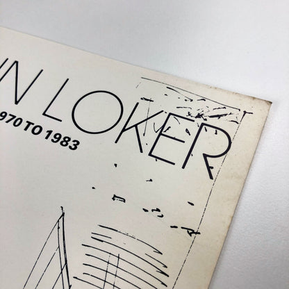 John Loker. Works on paper 1970 to 1983 | Angela Flowers, London | Folded card
