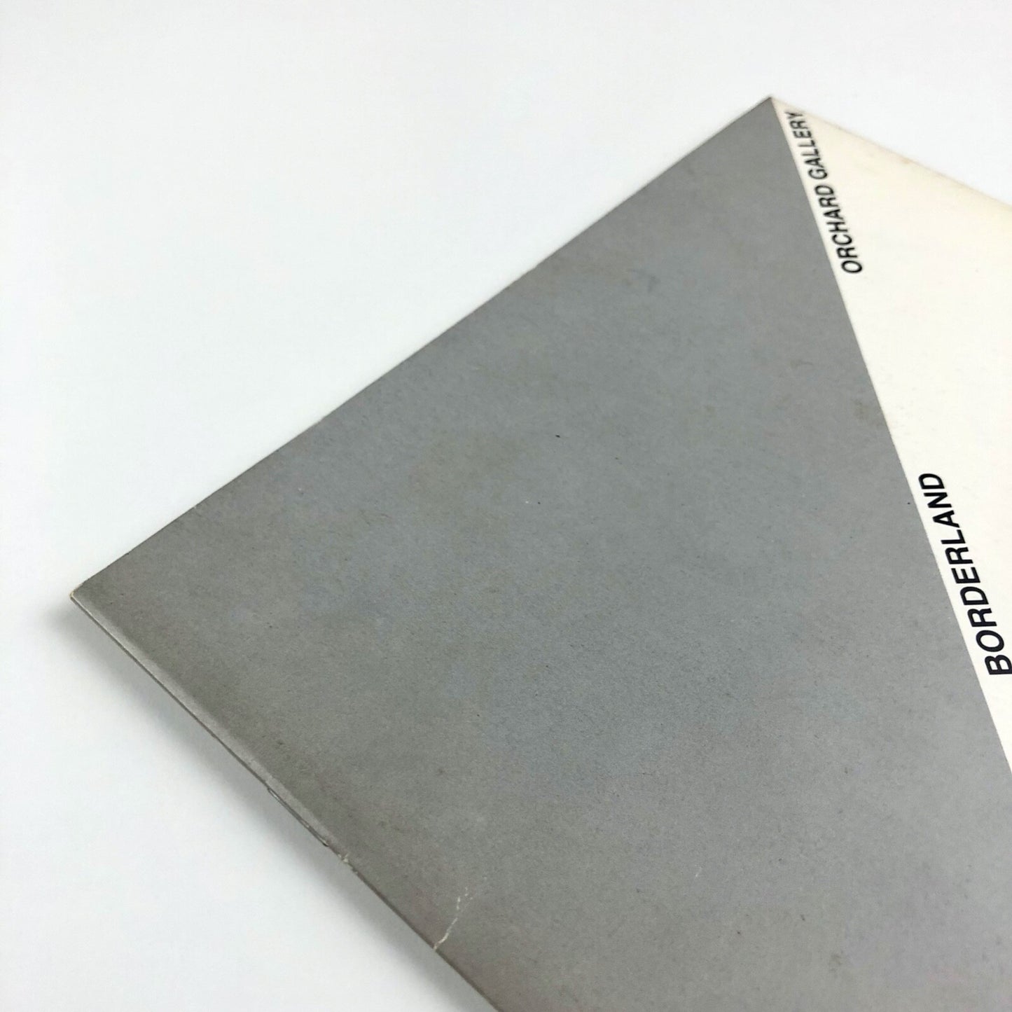 John Hilliard. Borderland – England/Scotland, USA/Canada | Orchard Gallery, Londonderry | 1981 catalogue