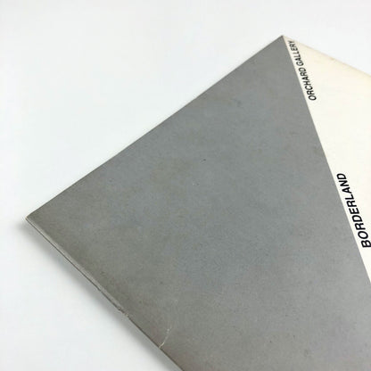 John Hilliard. Borderland – England/Scotland, USA/Canada | Orchard Gallery, Londonderry | 1981 catalogue