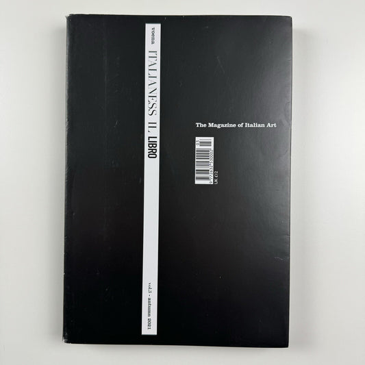 Italianess Il Libro – The Magazine of Italian Art | Volume 3, Autumn 2021