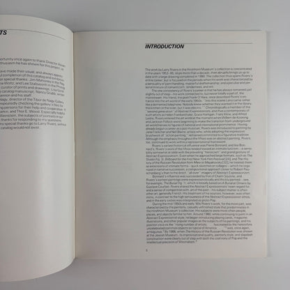 Larry Rivers | text Phyllis Rosenzweig | Smithsonian Institution and Hirshhorn Museum, 1981