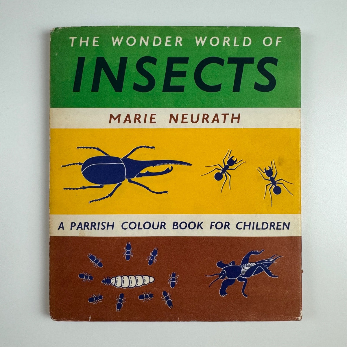 The Wonder World of Insects by Marie Neurath | Max Parrish, 1953 Isotype