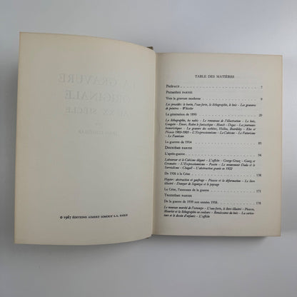 La Gravure Originale au XXe siècle by Jean Adhémar | Aimery Somogy, 1967