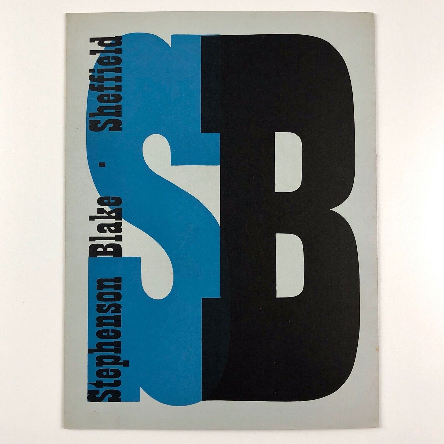 Playbill – a new-old type from Stephenson Blake | Type specimen leaflet