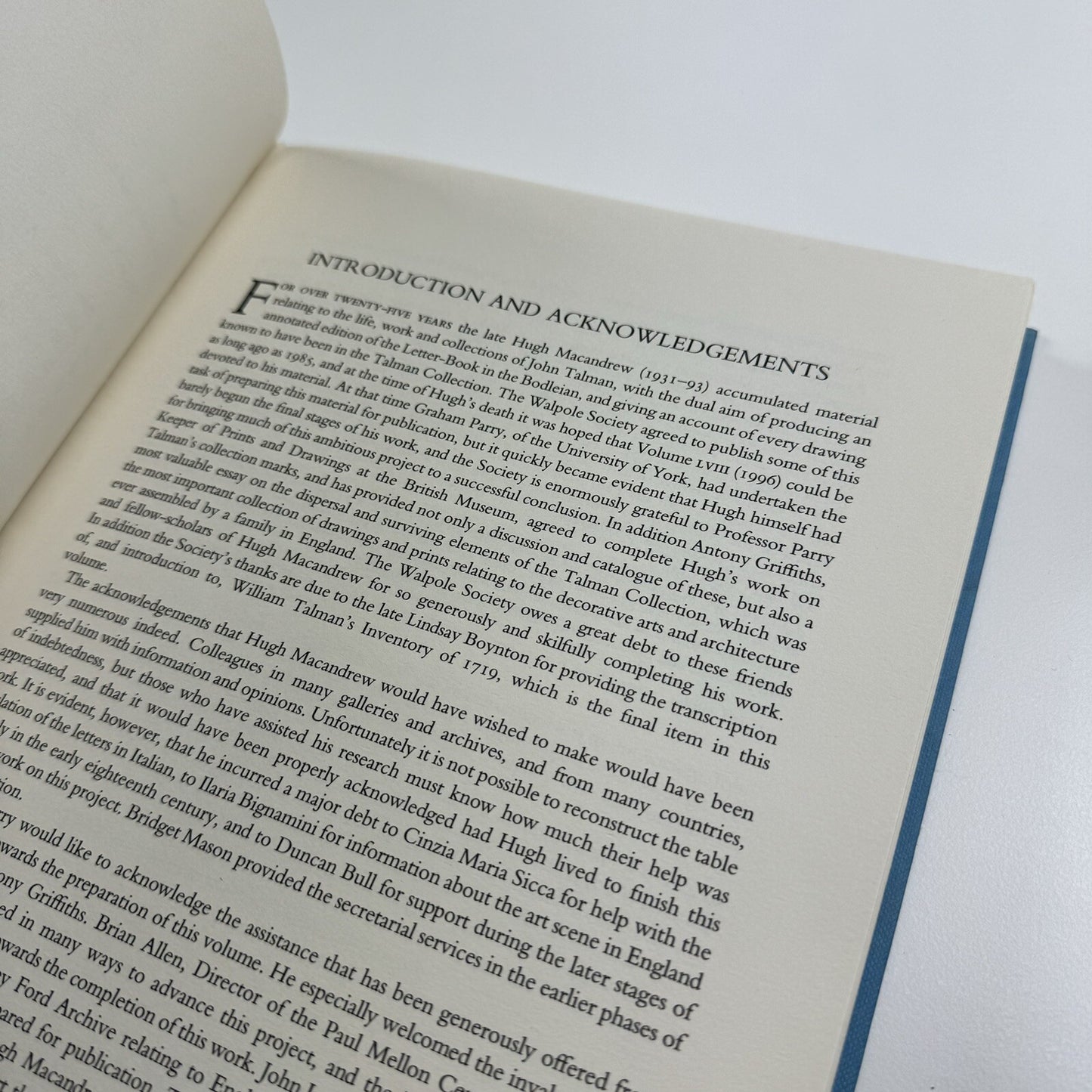 The Fifty-ninth volume of The Walpole Society 1997 LIX