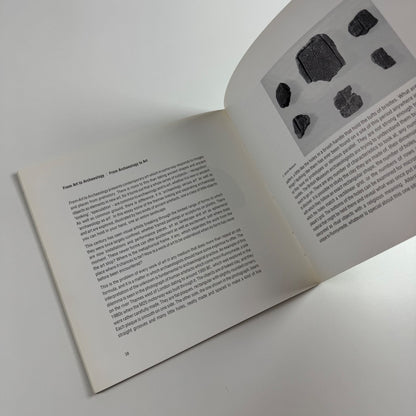 From Art to Archaeology text by Alexandra Noble. South Bank Centre, 1991