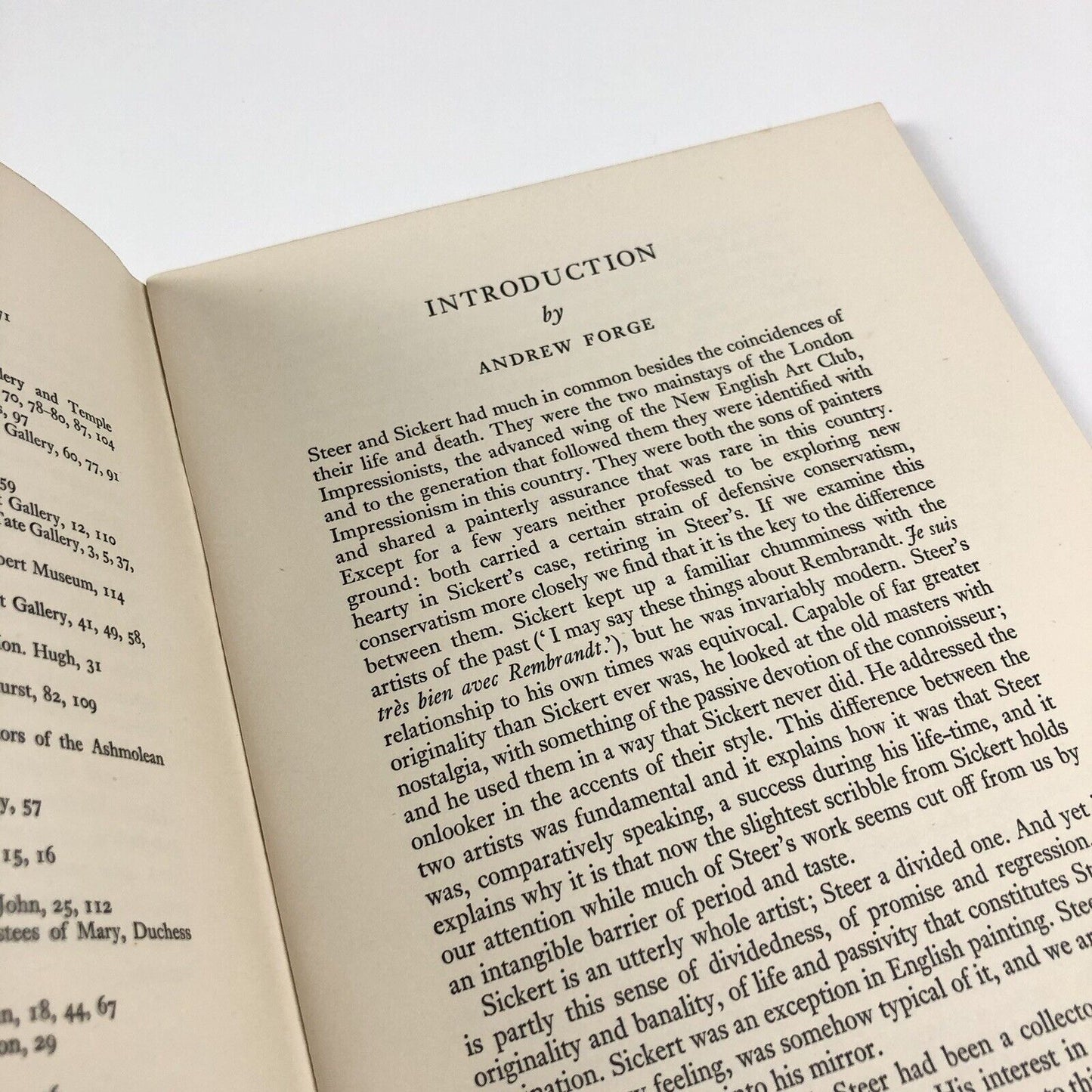 P. Wilson Steer 1860-1942 Arts Council exhibition catalogues, 1980