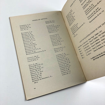 An exhibition of French Book Illustration 1985-1945 | Council for the Encouragement of Music and the Arts (CEMA), 1945