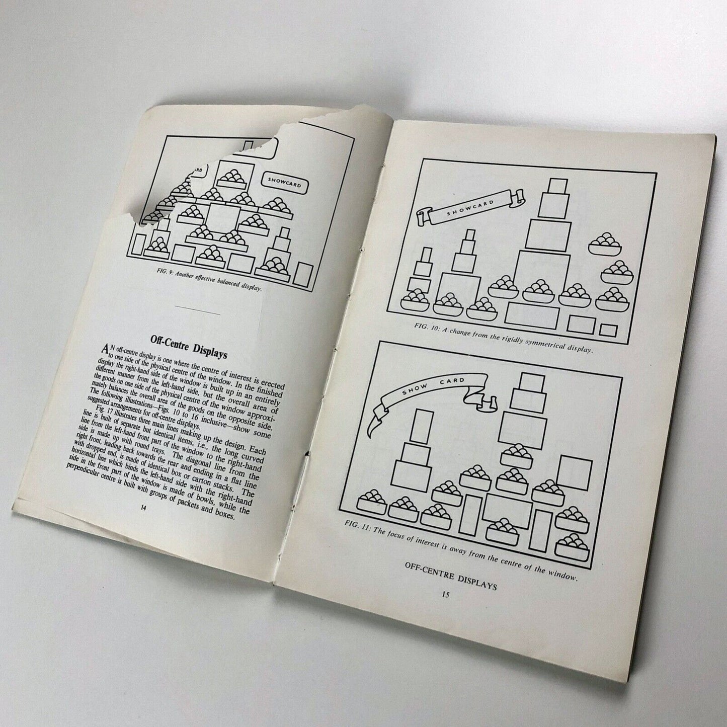Notes on Window Display for Grocery and Confectionery Students | The Beeches College, Bournville, 1953