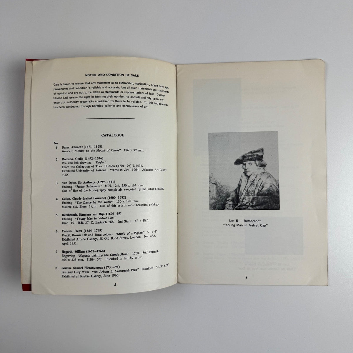 E. Gordon Vogtherr. The cream of his collection | Dunbar Sloane Auctioneers, Wellington, New Zealand Oct 1973