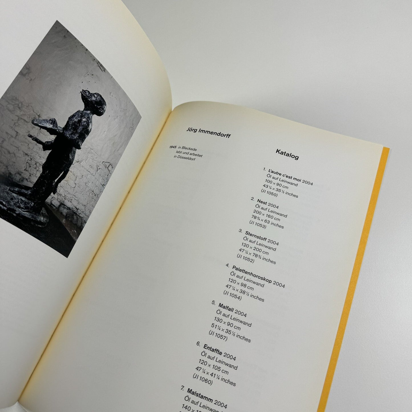 örg Immendorf – Neue Bilder | Michael Werner Cologne & New York, 2005 catalogue