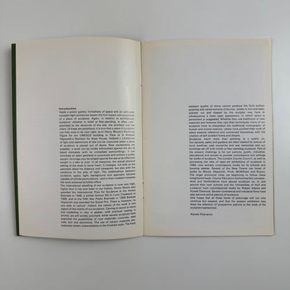 Contemporary British Sculpture. An open-air exhibition Arts Council 1964