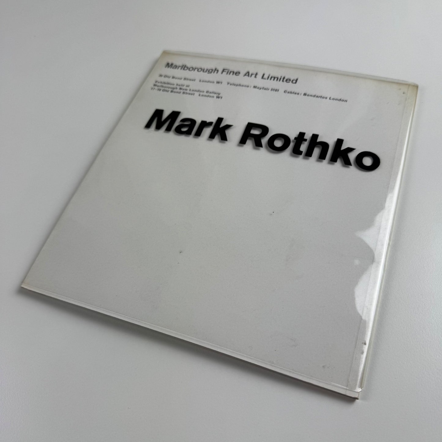 Mark Rothko | Marlborough Feb-March 1964 cat.no. 132 design by Gordon House