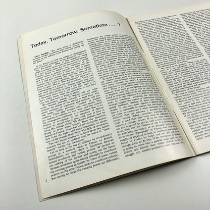 Cambridge Opinion magazine | No. 52, 'Revolution' | Edited by Peter Kellner, 1968