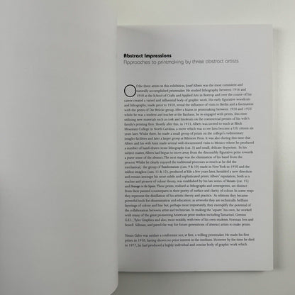 Abstract Impressions. Josef Albers, Naum Gabo, Ben Nicholson | Alan Cristea Gallery catalogue, 2012
