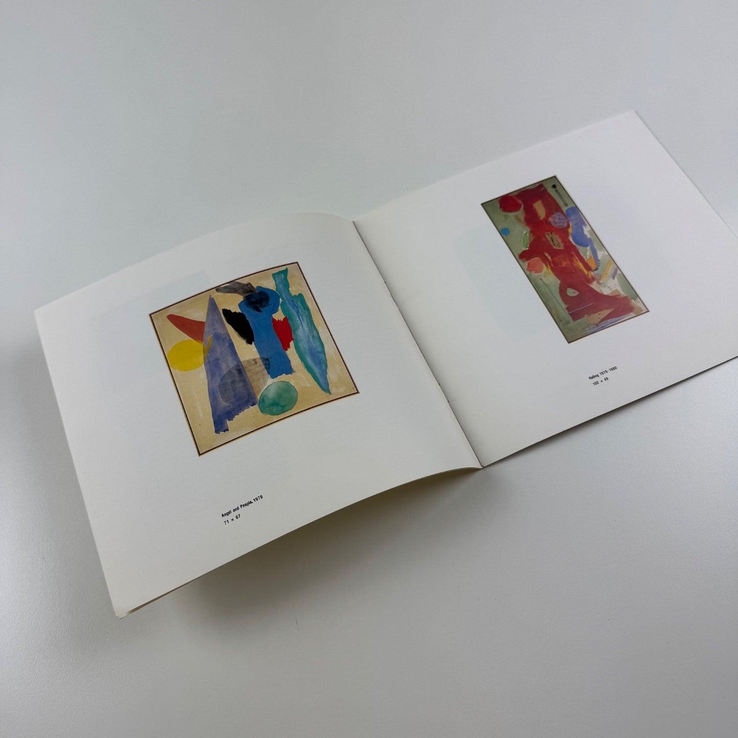 Leaflet Mali Morris. Paintings 1978-1989 The Winchester Gallery 1989