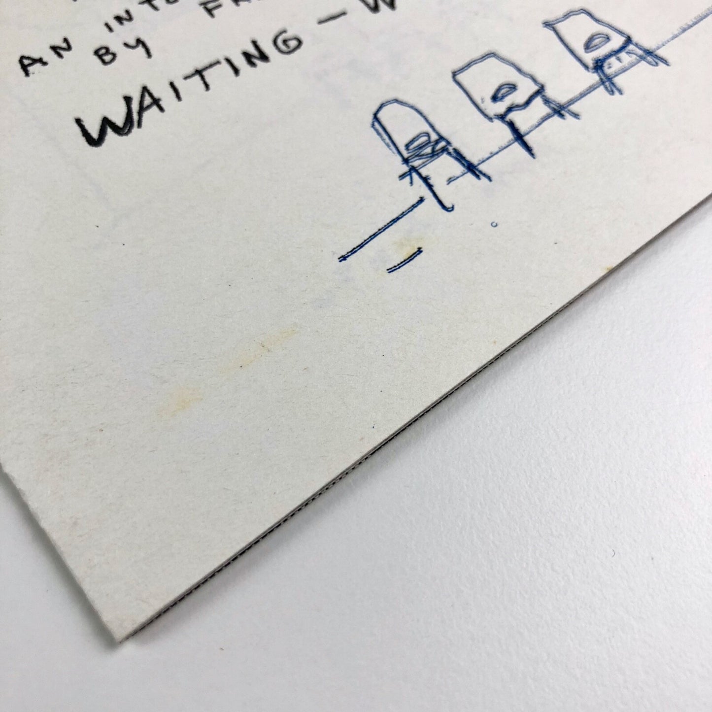 The Unemployed Works – An Intervention by Frederick Bell & Marc Schepers | Exhibition leaflet, Thibaut Verhoeven in 2004