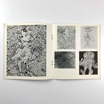 Dubuffet. Recent Gouaches and Drawings | Gordon Fraser Gallery, 1962 - catalogue design by Gordon House
