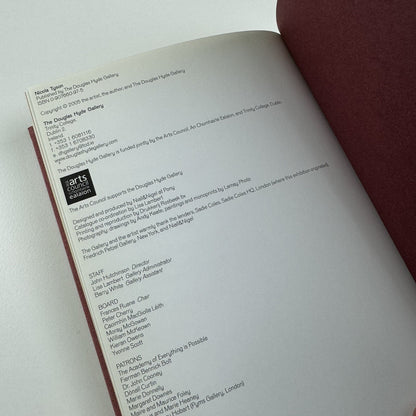 Nicola Tyson | The Douglas Hyde Gallery, Dublin 2005 | Exhibition catalogue