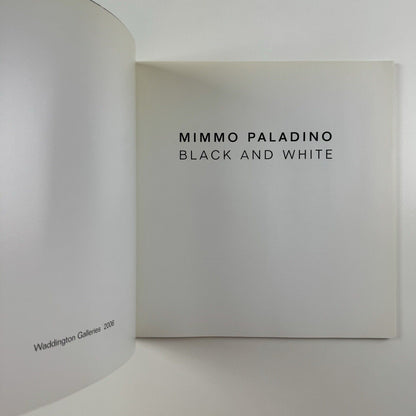 Mimmo Paladino. Black and White | Waddington Galleries, 2006