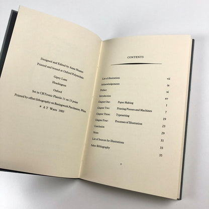 Technical Progress in Nineteenth-century Printing by AT Watts | Oxford Polytechnic, 1983