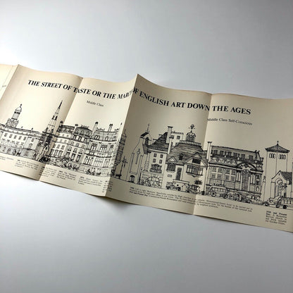 Ghastly Good Taste or the depressing story of the rise and fall of English architecture by John Betjeman | Anthony Blond Ltd, 1970 edition | illustration by Peter Fleetwood-Hesketh