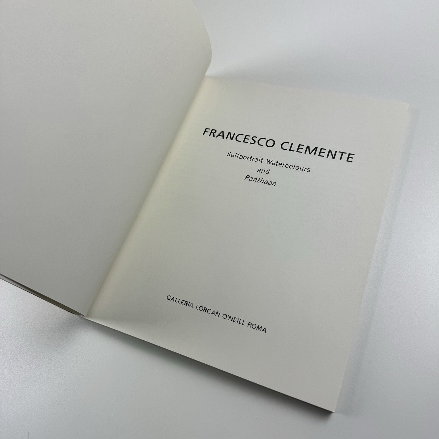 Francesco Clemente: Selfportrait, Watercolours & Pantheon | Lorcan O’Neill catalogue, 2006