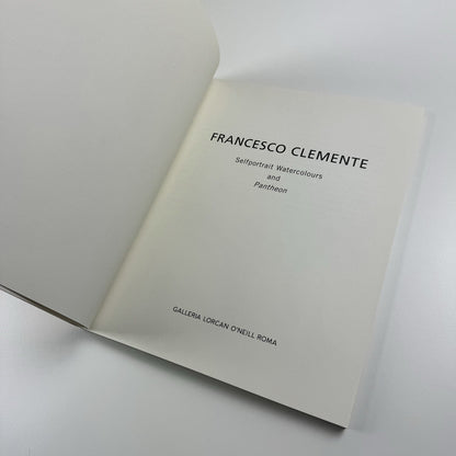 Francesco Clemente: Selfportrait, Watercolours & Pantheon | Lorcan O’Neill catalogue, 2006