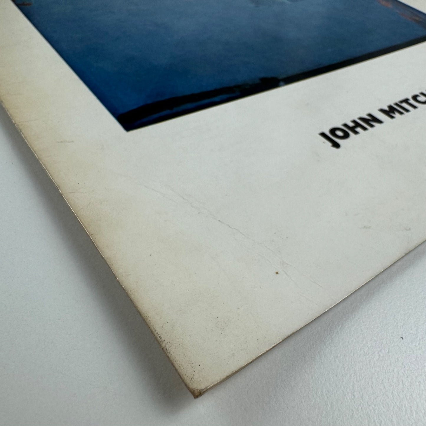 Folding card for John Mitchell. Camden Arts Centre 1972