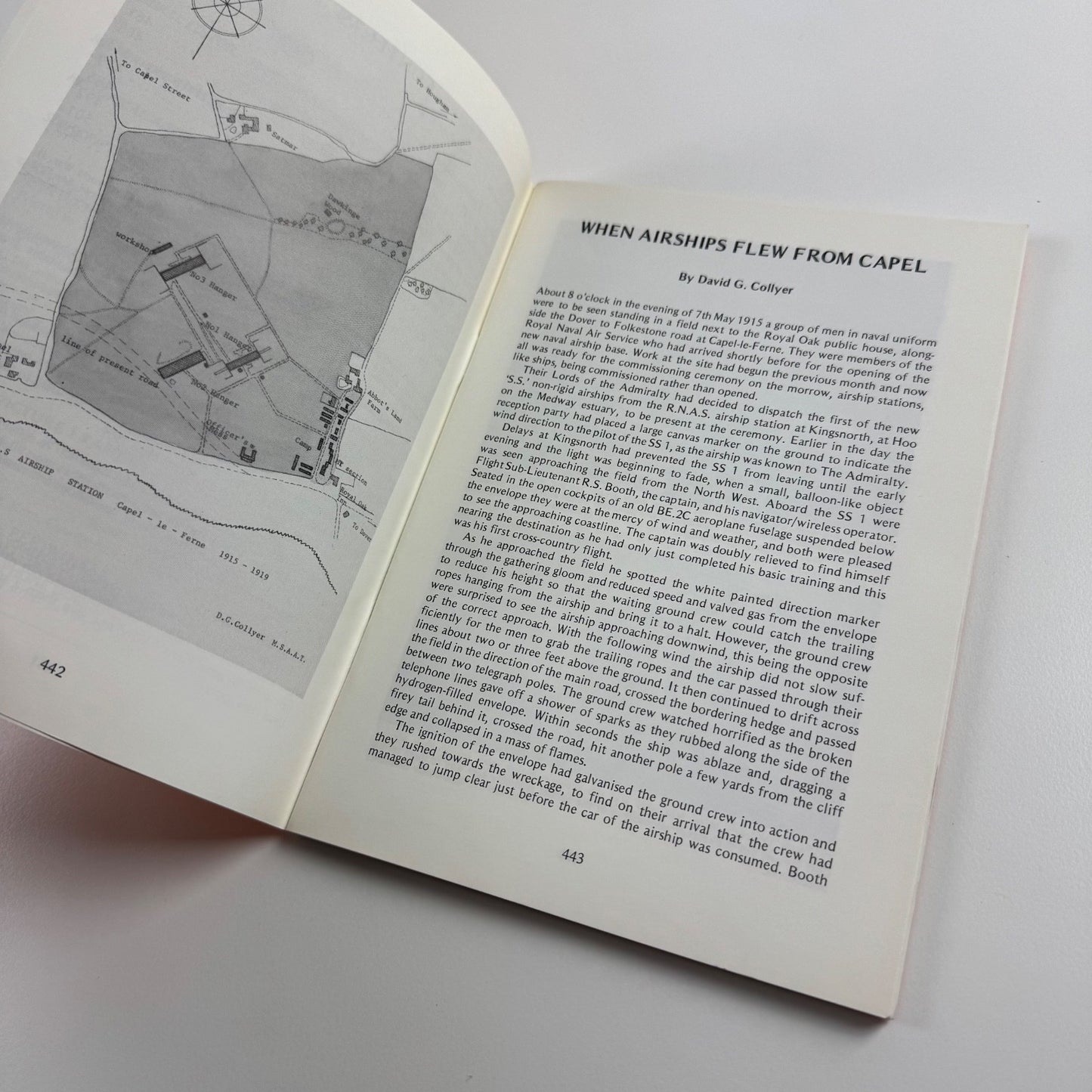 Bygone Kent. A monthly Journal on all aspects of local history. Volume 5 Number 8 1984. Includes When airships flew from Capel by David G. Collyer