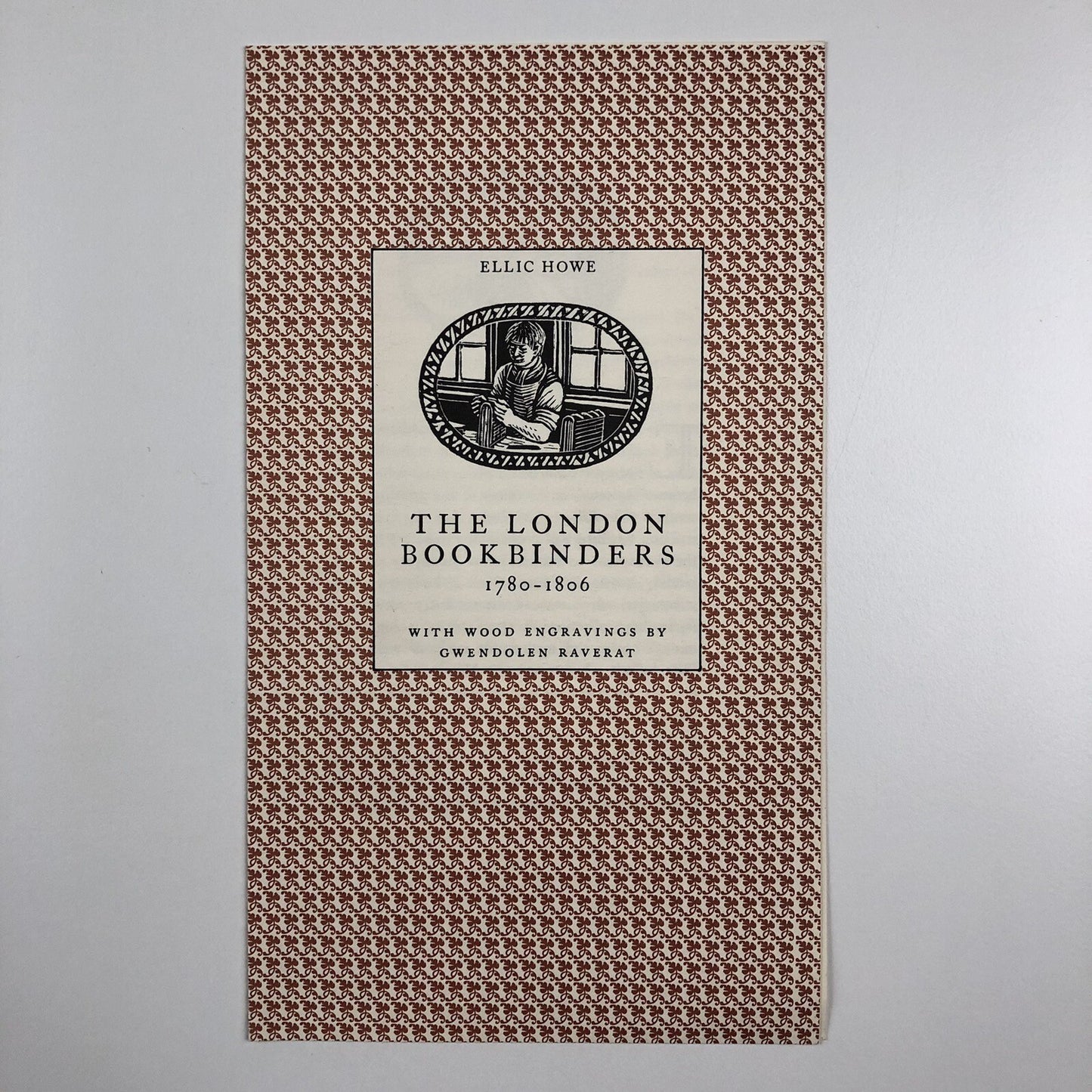 Prospectus – The London Bookbinders 1780-1806 | Ellic Howe | Gwen Raverat