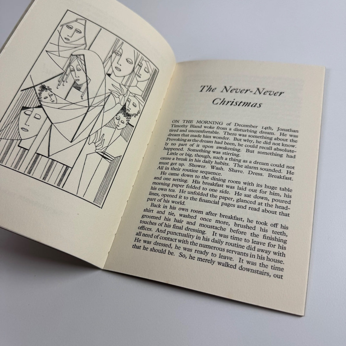 The Never-Never Christmas by Donald Weeks | Margaret Wilcockson frontispiece | Saint Albert’s Press, 1959