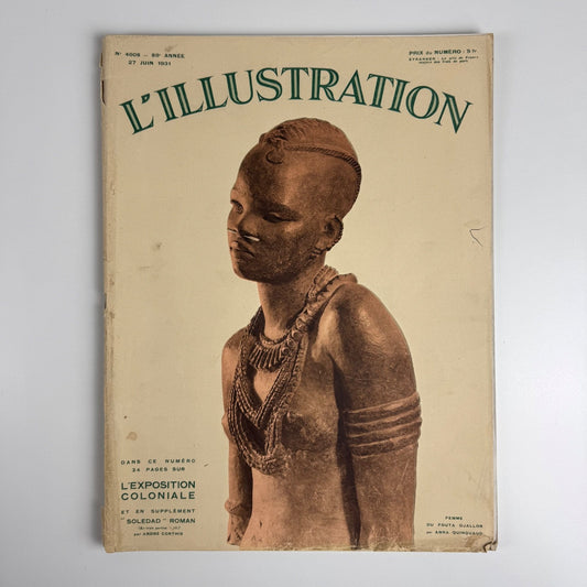 L’Illustration journal 27 June 1931 | L’Exposition Coloniale No 4608