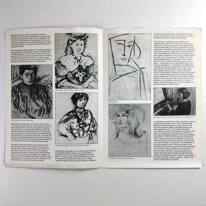Henri Matisse Drawings | Hayward Gallery exhibition leaflet, 1985