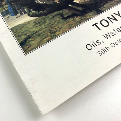 Tony Peart Oils, Watercolours & Drawings | The Piccadilly Gallery London 1990 | Exhibition card
