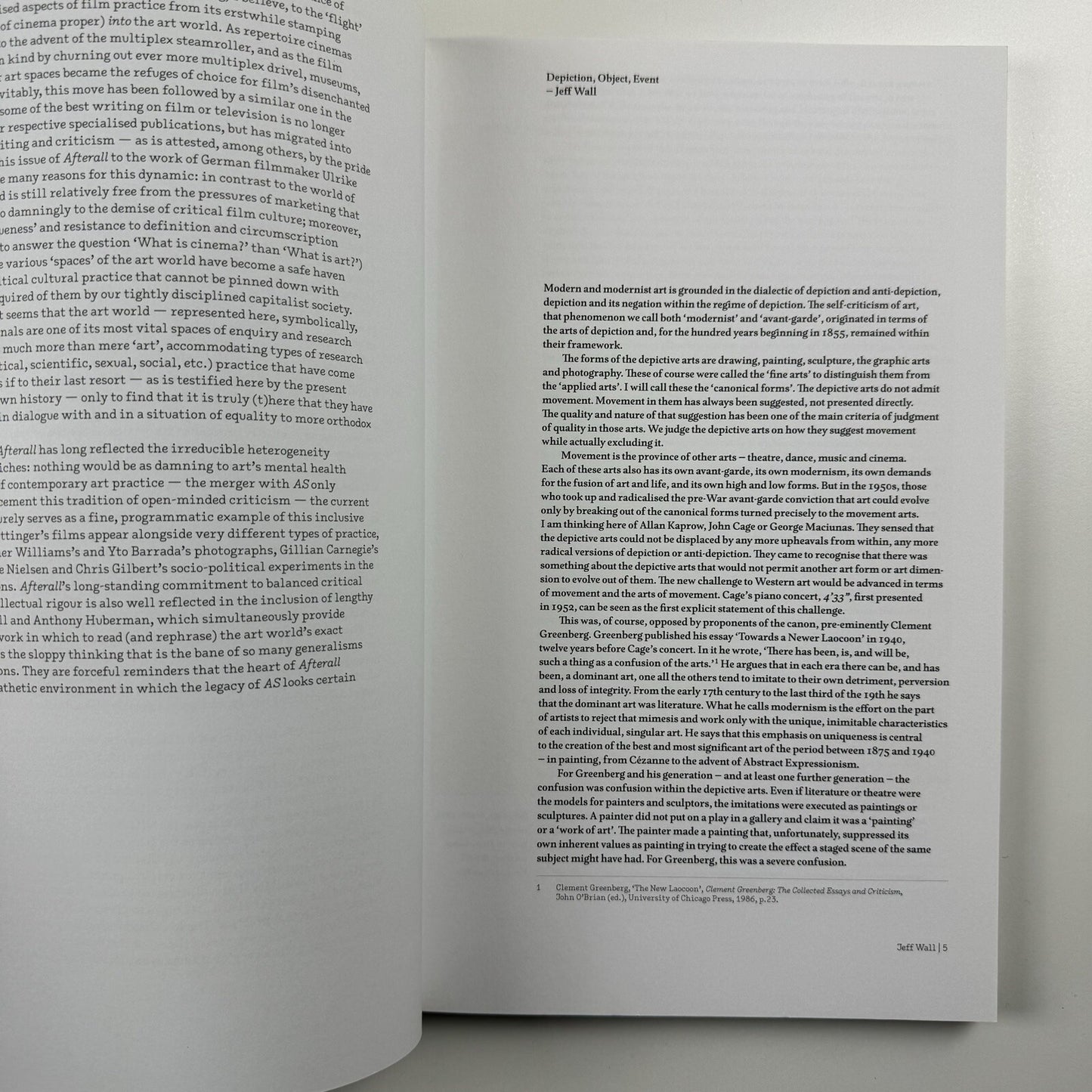 Afterall: A Journal of Art, Context and Inquiry, 16 | Central St Martins, 2007