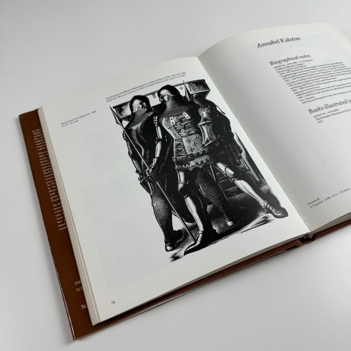 British Wood Engraving of the 20th century Albert Garrett | Scolar Press, 1980 bookplate for Simon Brett